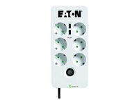 Eaton Protection Box 6 USB DIN - protector contra sobretensiones - 2500 vatios