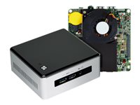 Intel Next Unit of Computing Kit NUC5i3MYHE - miniordenador - Core i3 5010U 2.1 GHz - 0 GB - sin disco duro