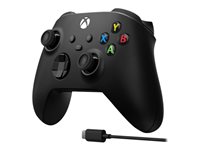 Microsoft Xbox Wireless Controller + USB-C Cable - mando de videojuegos - inalámbrico - Bluetooth