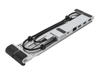 Targus Portable Stand with Integrated Dock - estación de conexión + soporte para portátil - USB-C 3.2 Gen 1 / Thunderbolt 3 - HDMI - GigE