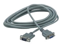 APC - cable alargador de puerto serie - DB-9 a DB-9 - 4.6 m