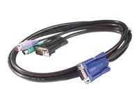 APC - cable de teclado / vídeo / ratón (KVM) - 3.66 m