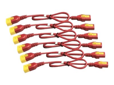  APC  - kit de cable de alimentación - IEC 60320 C13 a IEC 60320 C14 - 1.2 mAP8704S-WWX340