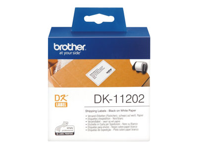  BROTHER  DK-11202 - etiquetas de envío - 300 etiqueta(s) - 62 x 100 mmDK11202
