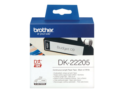  BROTHER  DK-22205 - papel térmico - Rodillo (6,2 cm x 30,5 m)DK22205