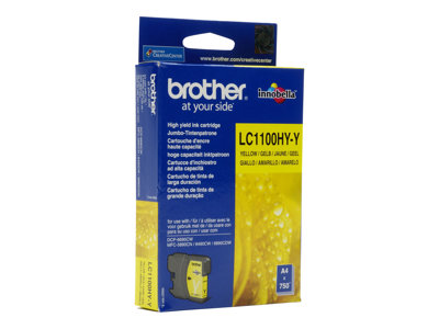  BROTHER  LC1100Y - amarillo - original - cartucho de tintaLC1100Y