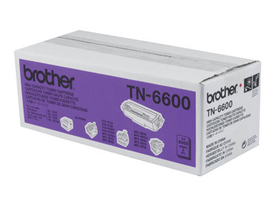  BROTHER  TN-6600 - negro - original - cartucho de tónerTN6600