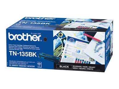  BROTHER  TN135BK - negro - original - cartucho de tónerTN135BK