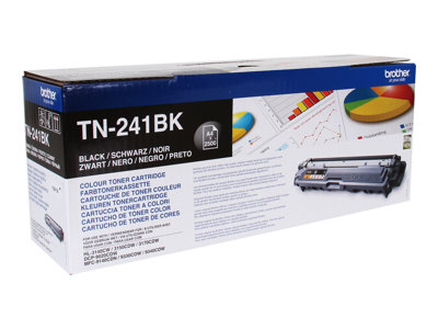  BROTHER  TN241BK - paquete de 2 - negro - original - cartucho de tónerTN241BKTWIN