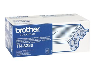  BROTHER  TN3280 - negro - original - cartucho de tónerTN3280