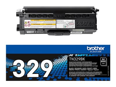  BROTHER  TN329BK - negro - original - cartucho de tónerTN329BK