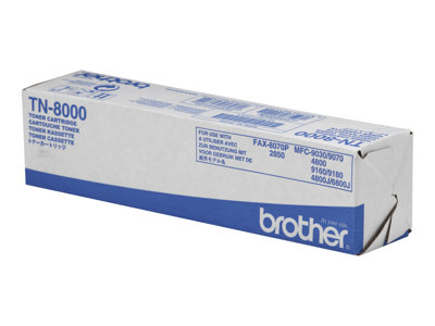  BROTHER  TN8000 - negro - original - cartucho de tónerTN8000