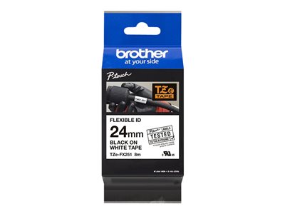  BROTHER  TZe-FX251 - cinta de ID flexible - 1 cinta(s) - rollo (2,4 cm x 8 m)TZEFX251