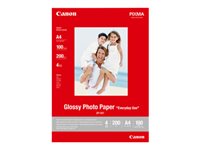 Canon GP-501 - papel fotográfico brillante - brillante - 100 hoja(s) - 100 x 150 mm