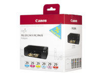 Canon PGI-29 CMY/PC/PM/R Multipack - amarillo, cián, magenta, rojo, photo cyan, photo magenta - original - depósito de tinta