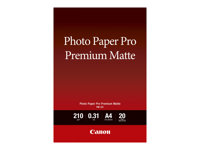 Canon Pro Premium PM-101 - papel fotográfico brillante - mate suave - 20 hoja(s) - A4 - 210 g/m²