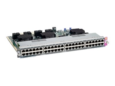  CISCO  Catalyst 4500E Series Universal PoE Line Card - conmutador - 48 puertos - módulo de conexiónWS-X4748-UPOE+E=