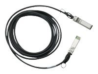 Cisco SFP+ Copper Twinax Cable - cable de conexión directa - 2 m - marrón