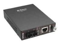  D-LINK  DMC 515SC - conversor de soportes de fibra - 10Mb LAN, 100Mb LANDMC-515SC