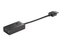HP HDMI to VGA Display Adapter - adaptador de vídeo - HDMI / VGA