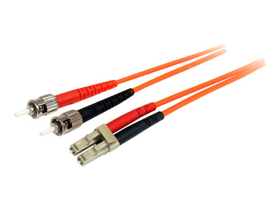  STARTECH.COM  3m Fiber Optic Cable - Multimode Duplex 62.5/125 - LSZH - OM1 - LC to ST Cat6 Patch Cable (FIBLCST3) - cable de interconexión - 3 mFIBLCST3