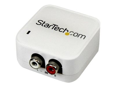 STARTECH.COM  Adaptador Conversor de RCA Estéreo Analógico a Audio Digital Coaxial SPDIF o Toslink Óptico - convertidor de audio digital óptico/coxialAA2SPDIF