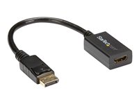 StarTech.com Adaptador Conversor de Video DisplayPort a HDMI Cable Convertidor DP Pasivo Hembra HDMI Macho DP 1920x1200 - adaptador de vídeo - DisplayPort / HDMI - 26.5 cm