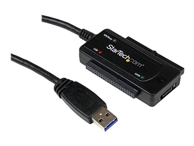  STARTECH.COM  Adaptador Convertidor SATA IDE 2,5 3,5 a USB 3.0 Super Speed para Disco Duro HDD - Serial ATA USB A - controlador de almacenamiento - ATA / SATA - USB 3.0USB3SSATAIDE