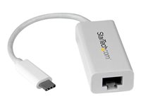 StarTech.com Adaptador de Red Gigabit USB-C - USB 3.1 Gen 1 (5 Gbps) - Blanco - adaptador de red - USB-C - Gigabit Ethernet