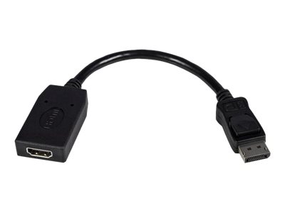  STARTECH.COM  Adaptador de Video DisplayPort a HDMI Cable Conversor DP Hembra HDMI Macho DP Hasta 1920x1200 Pasivo - adaptador de vídeo - DisplayPort / HDMI - 24 cmDP2HDMI