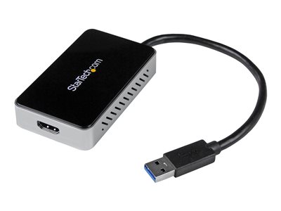  STARTECH.COM  Adaptador de Vídeo Externo USB 3.0 a HDMIcon Hub 1 Puerto USB Hembra - Cable Conversor - Tarjeta Gráfica Externa - 1920x1200 - estación de conexión - USB 3.0 - HDMI - Conforme a la TAAUSB32HDEH