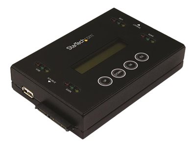  STARTECH.COM  Borrador y Clonador de Unidades de Disco SATA de 2,5 y 3,5 - Copiador de Unidades de Memoria Flash USB - Autónomo - duplicador de disco duro/unidad USBSU2DUPERA11