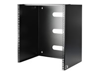 StarTech.com Bracket de Montaje en Pared para Equipo de Rack 12U de 13,75 Pulgadas de Profundidad - soporte para montaje en pared - 12U