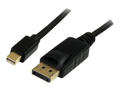 STARTECH.COM  Cable Adaptador de 2m de Monitor Mini DisplayPort 1.2 Macho a DP Macho - 4k con soporte HBR - cable DisplayPort - 2 mMDP2DPMM2M