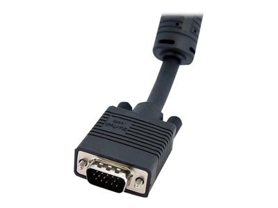  STARTECH.COM  Cable de 10m Coaxial Extensor Alargador Prolongador VGA de Alta Resolución para Monitor de Vídeo HD15 Macho a Hembra - cable alargador VGA - 10 mMXTHQ10M