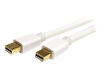 StarTech.com Cable de 1m Mini DisplayPort - 2x Macho Mini DP - Blanco - cable DisplayPort - 1 m