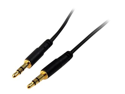  STARTECH.COM  Cable de 3m Delgado de Audio Estéreo de 3,5mm - Macho a Macho - cable de audio - 3 mMU10MMS