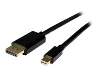 StarTech.com Cable de 4m Adaptador de Monitor de Ordenador de DisplayPort a Mini DisplayPort - DP Macho - Mini DP Macho - MiniDP Negro - cable DisplayPort - 4 m