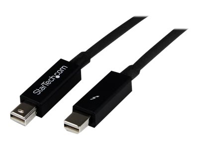  STARTECH.COM  Cable de 50cm Thunderbolt Macho a Macho - Negro - cable Thunderbolt - Mini DisplayPort a Mini DisplayPort - 50 cmTBOLTMM50CM