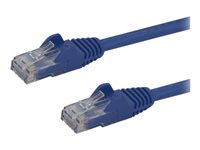 StarTech.com Cable de Red Ethernet Snagless Sin Enganches Cat 6 Cat6 Gigabit - cable de interconexión - 10 m - azul