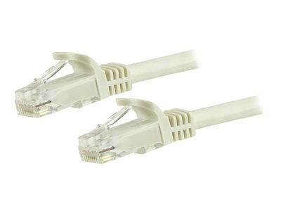  STARTECH.COM  Cable de Red Ethernet Snagless Sin Enganches Cat 6 Cat6 Gigabit - cable de interconexión - 5 m - blancoN6PATC5MWH