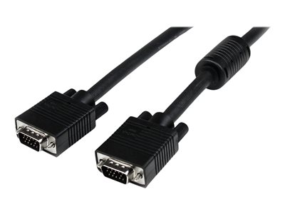  STARTECH.COM  Cable de Vídeo de Alta Resolución para Monitor de Ordenador de 5m Extensión VGA - 2x HD15 Macho - Extensor Negro - cable VGA - 5 mMXTMMHQ5M