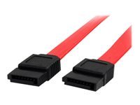 StarTech.com Cable SATA 0,45m - Rojo - 18in Pulgadas Cable Serial ATA - Cable SATA - 45.8 cm