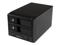 StarTech.com Caja USB 3.0 con UASP y eSATA de Discos Duros con 2 Bahías SATA III Hot-Swap de 3,5 Pulgadas sin Bandeja - orden unidad de disco duro