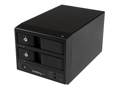  STARTECH.COM  Caja USB 3.0 con UASP y eSATA de Discos Duros con 2 Bahías SATA III Hot-Swap de 3,5 Pulgadas sin Bandeja - orden unidad de disco duroS352BU33RER