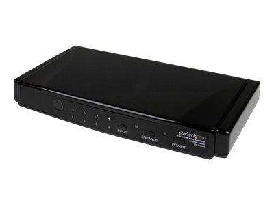  STARTECH.COM  Conmutador HDMI de 4 Puertos - 4x1 con Audio - Switch Selector - interruptor de vídeo/audio - 4 puertosVS410HDMIE