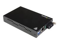 StarTech.com Conversor de Medios Gigabit Ethernet a Fibra Monomodo SC - 40km - conversor de soportes de fibra - GigE