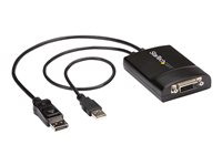 StarTech.com DisplayPort to DVI Adapter - Dual-Link - Active DVI-D Adapter for Your Monitor / Display - USB Powered - 2560x1600 (DP2DVID2) - adaptador DisplayPort/DVI - 37 cm