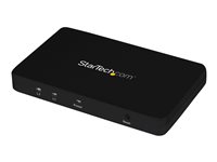 StarTech.com Divisor HDMI de 2 Puertos de Vídeo 4K - Splitter Multiplicador 1x2 HDMI de Aluminio Sólido - 4K @ 30 Hz - interruptor de vídeo/audio - 2 puertos