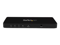 StarTech.com Divisor HDMI de 4 Puertos de Vídeo 4K - Splitter Multiplicador 1x4 HDMI de Aluminio Sólido - 4K @ 30 Hz - interruptor de vídeo/audio - 4 puertos